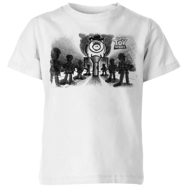 T-Shirt Enfant Bayonne le Méchant Toy Story - Blanc