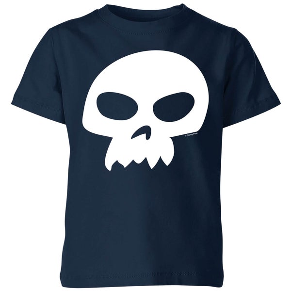 T-Shirt Enfant Tête de Mort de Sid Toy Story - Bleu Marine
