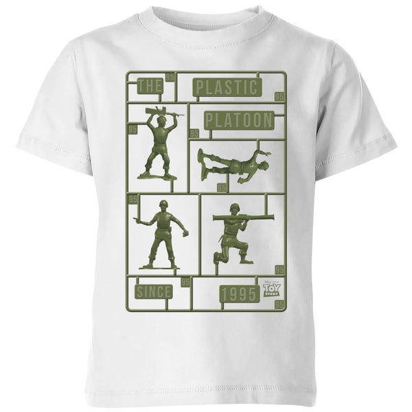 T-Shirt Enfant Soldats en Plastique Toy Story - Blanc