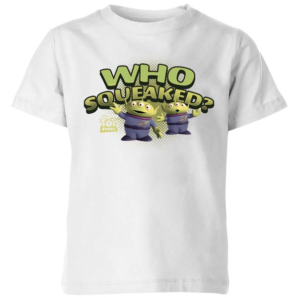 Toy Story Who Squeaked Kids' T-Shirt - White
