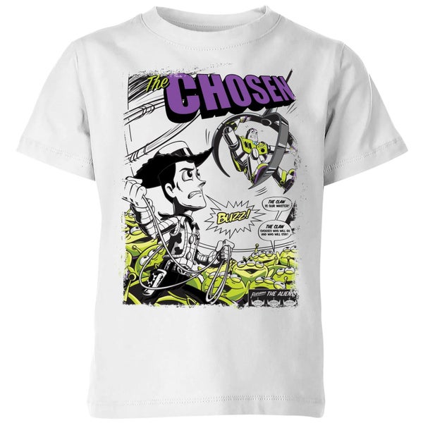 T-Shirt Enfant Couverture de Comic Toy Story - Blanc