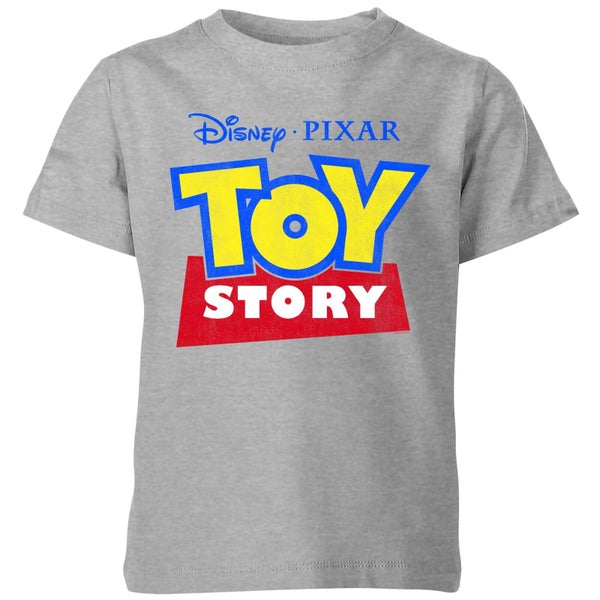Toy Story Logo Kids' T-Shirt - Grey