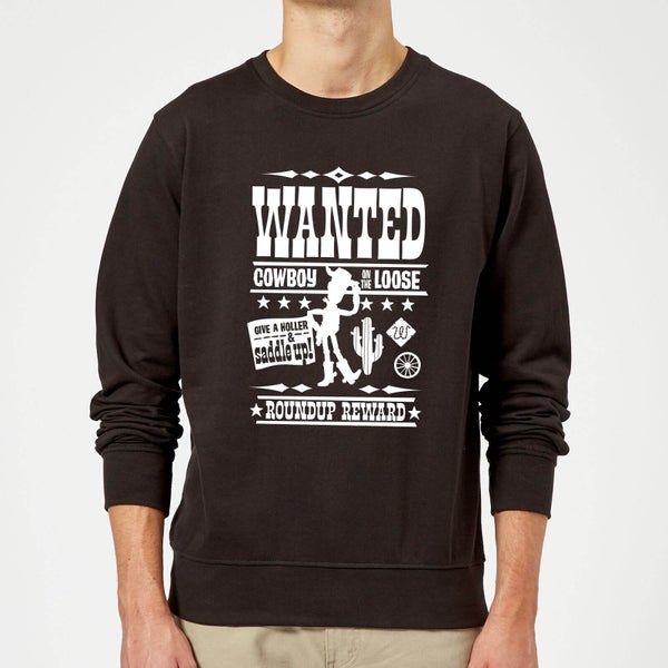 Toy Story Wanted Poster Sweatshirt - Black