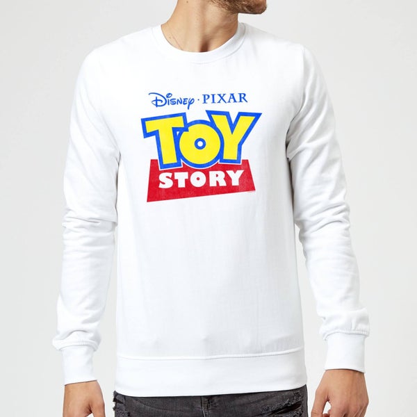 Toy Story Logo Sweatshirt - White