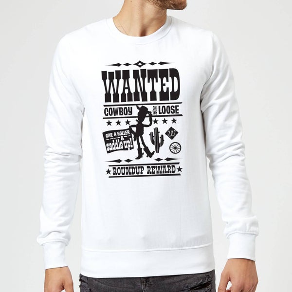 Toy Story Wanted Poster Pullover - Weiß