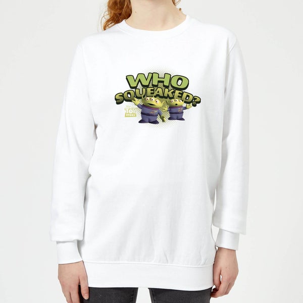 Toy Story Who Squeaked Damen Pullover - Weiß