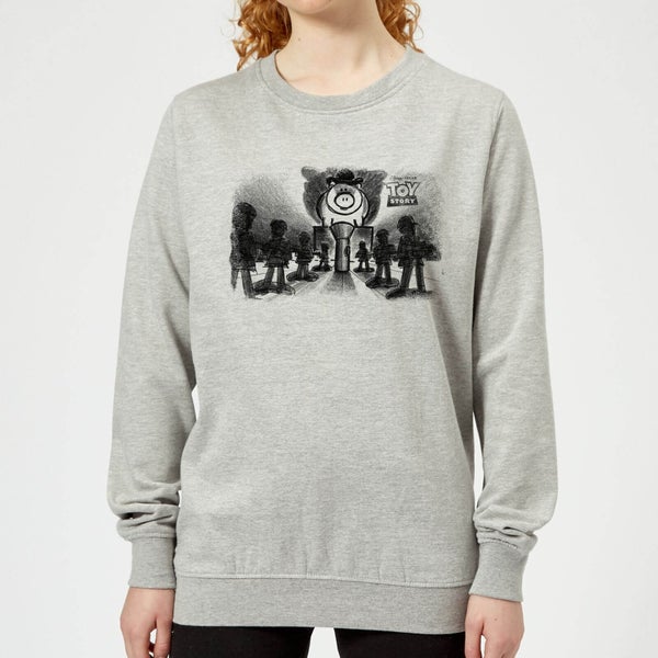 Toy Story Evil Dr Pork Chop Speech Women's Sweatshirt - Grey