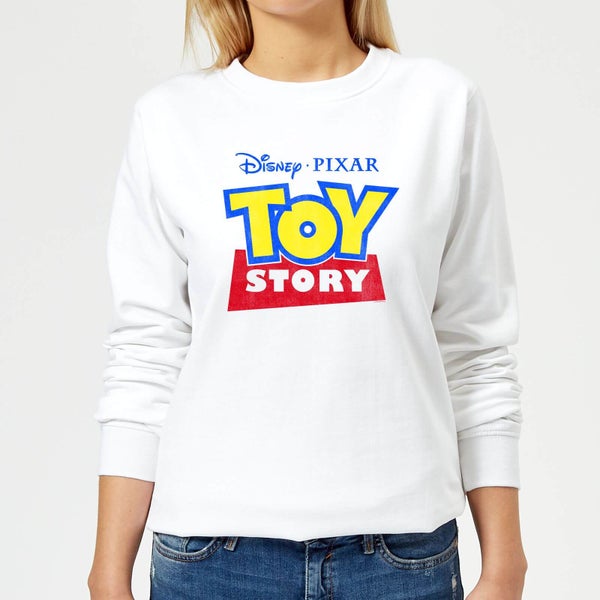 Toy Story Logo Women's Sweatshirt - White