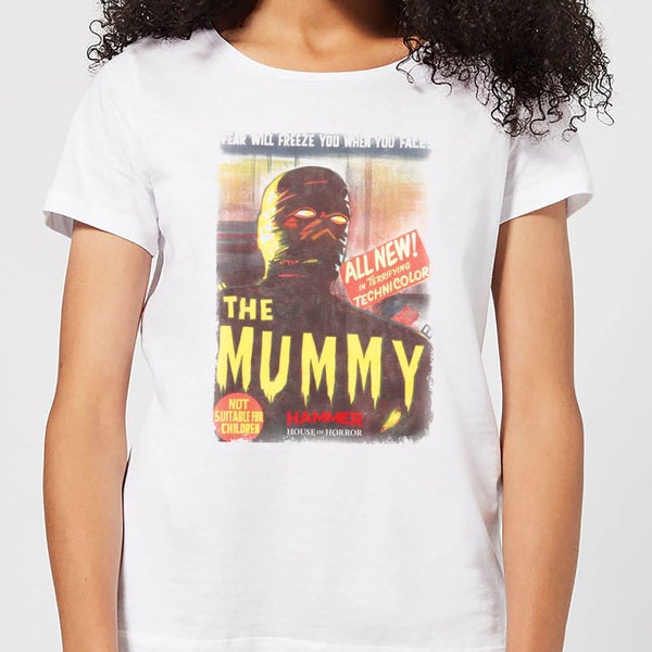 Hammer Horror The Mummy Women's T-Shirt - White