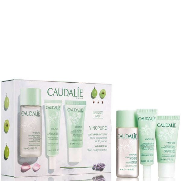 Caudalie Vinopure 15 Days Clear Skin Starter Kit (Worth £23.50)