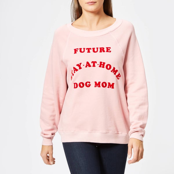 Wildfox Women's Dog Mum Sweatshirt - Taupe Rose