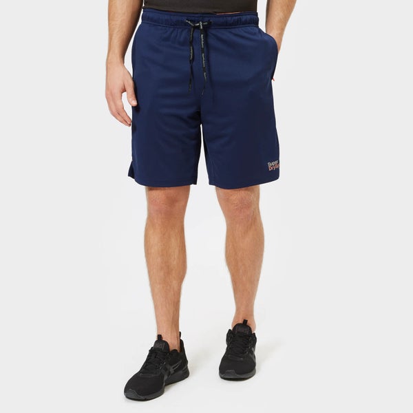 Superdry Sport Men's Core Train Relax Tricot Shorts - Navy