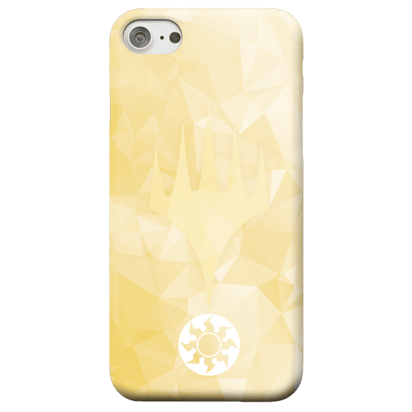 Magic The Gathering White Mana Phone Case for iPhone and Android