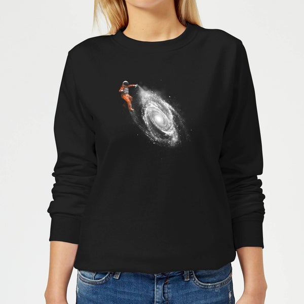 Florent Bodart Space Art Women's Sweatshirt - Black