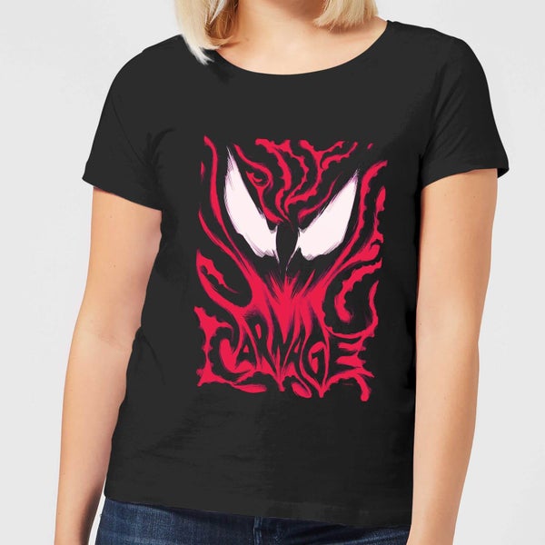 Venom Carnage Dames T-shirt - Zwart