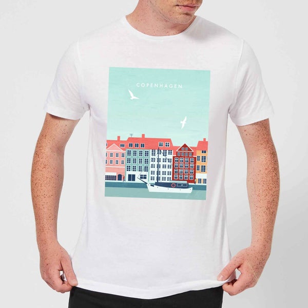 Copenhagen Men's T-Shirt - White