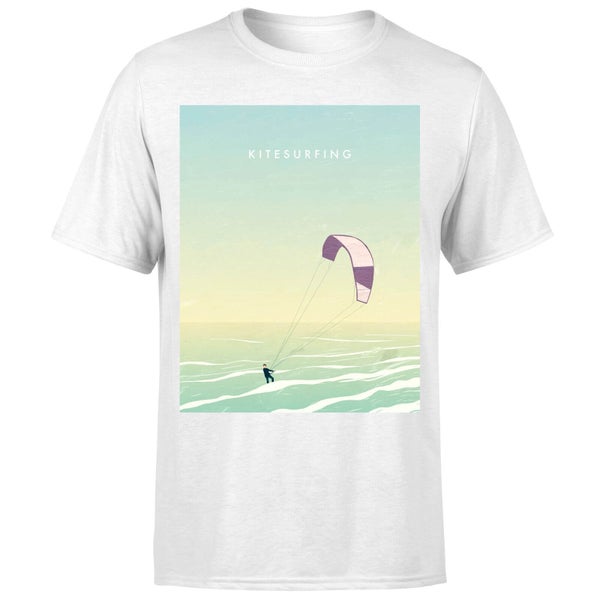 Kitesurfing Men's T-Shirt - White
