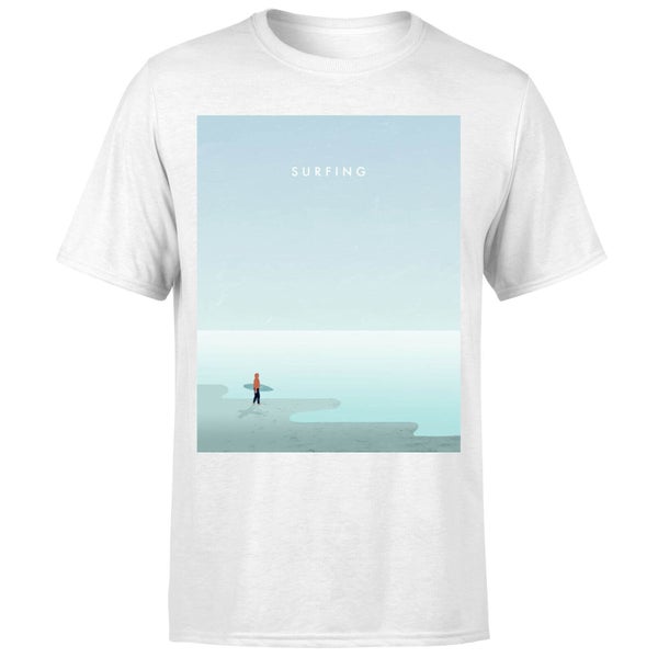 Surfing Men's T-Shirt - White