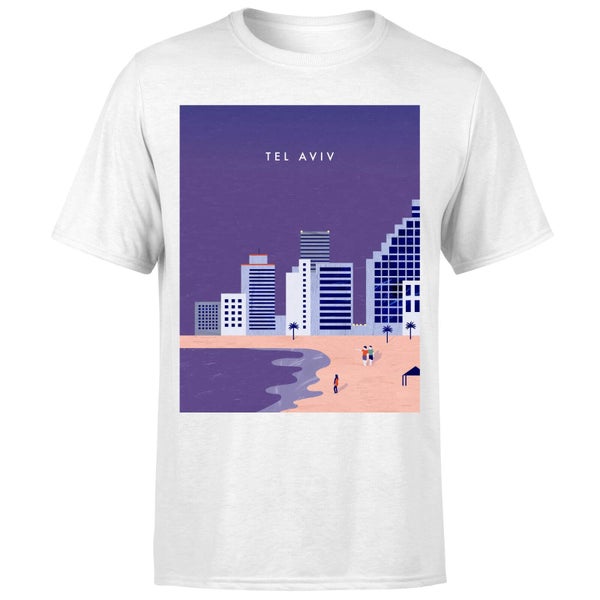 Tel Aviv Men's T-Shirt - White