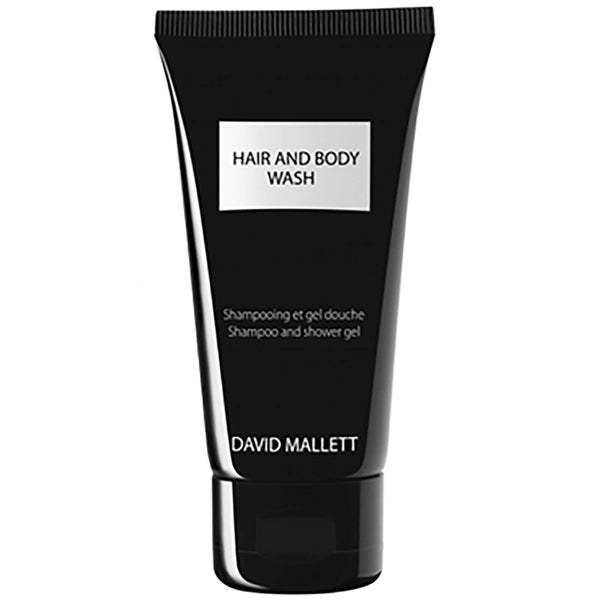 David Mallett Hair and Body Wash 50ml Travel Size