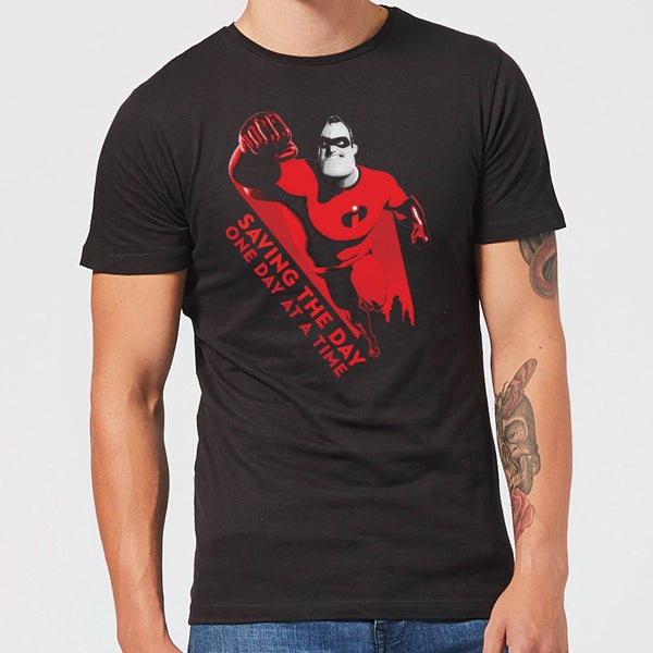 Incredibles 2 Saving The Day Men's T-Shirt - Black