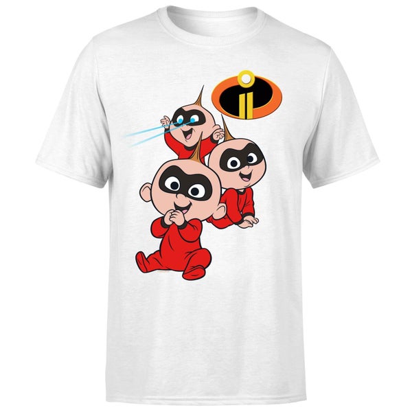 Incredibles 2 Jack Jack Poses Men's T-Shirt - White