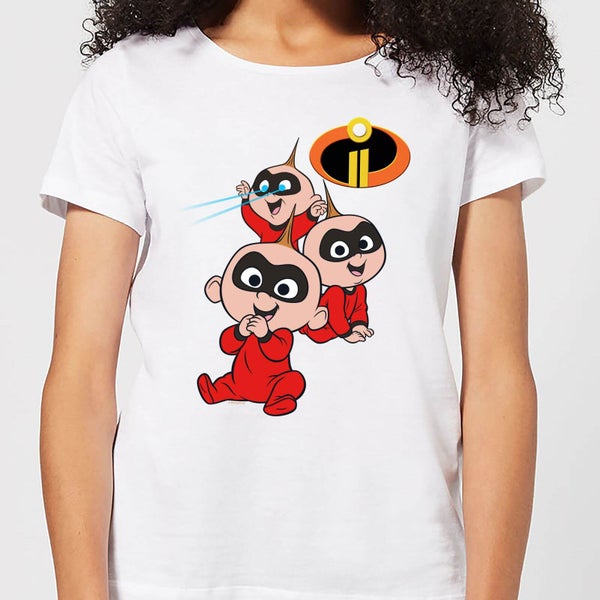 Incredibles 2 Jack Jack Poses Women's T-Shirt - White