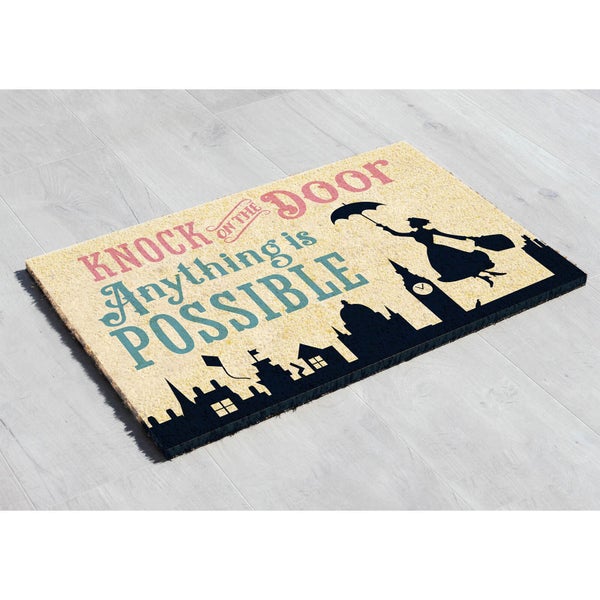 Disney Mary Poppins Anything is Possible Doormat - Limited Edition