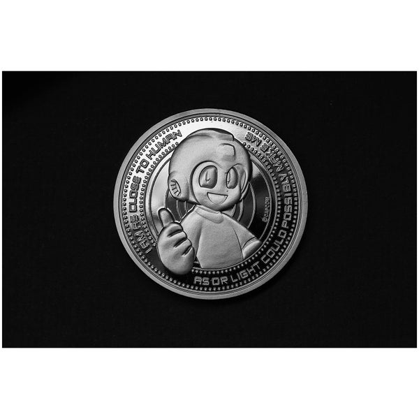 Megaman Sammlermünze in limitierter Auflage: Silbervariante
