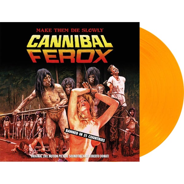 Cannibal Ferox: The Original 1981 Motion Picture Soundtrack - Zavvi UK Exclusive vinyl (200 stuks)
