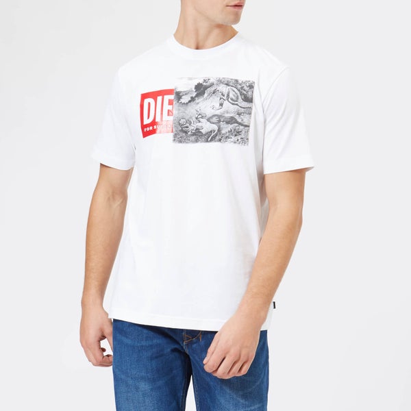 Diesel Men's T-Just Xh T-Shirt - White