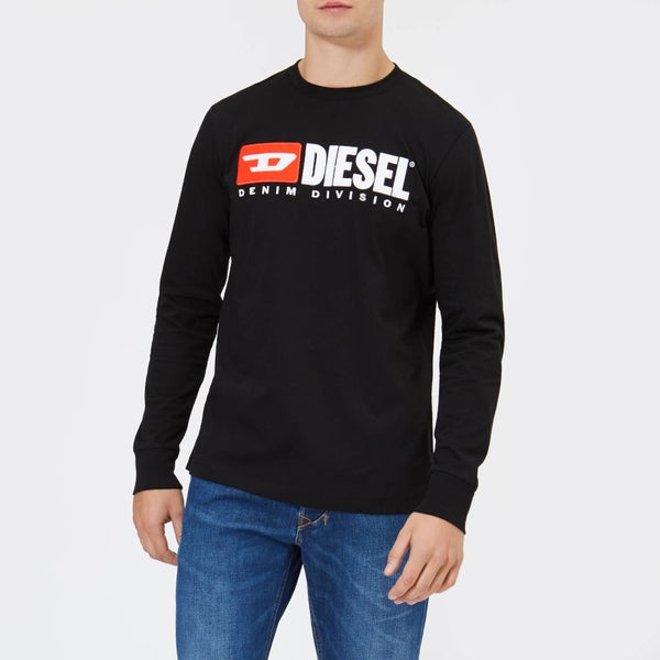 Diesel Men's Division Long Sleeve Top - Black