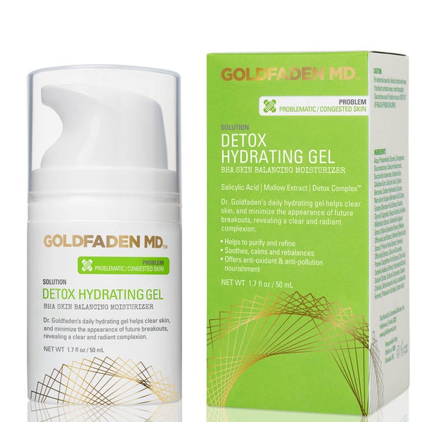 Goldfaden MD Detox Hydrating Gel BHA Skin Balancing Moisturizer 50ml