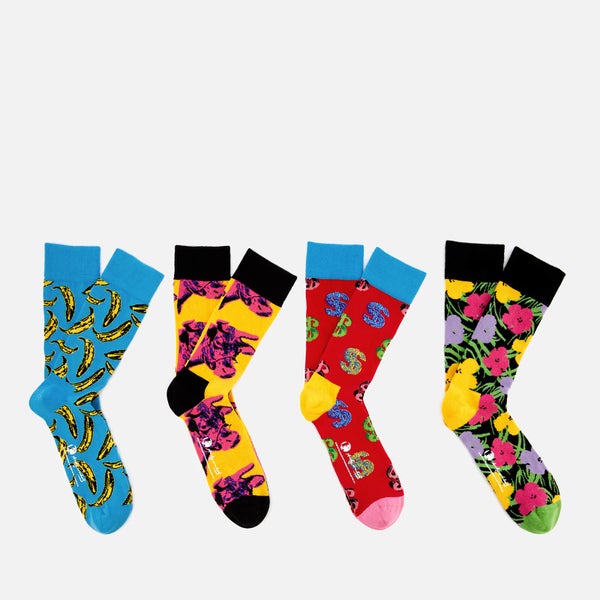 Happy Socks Men's Andy Warhol Sock Box Set - Multi - UK 7.5-11.5