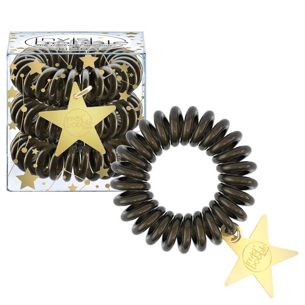 invisibobble ORIGINAL Got to Glow Hair Ties + Charm