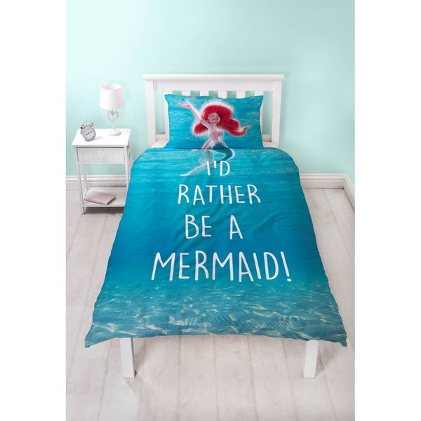 Parure de lit La Petite Sirène I'd Rather Be a Mermaid