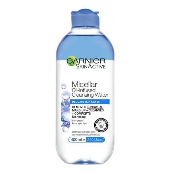 Garnier Micellar Water Facial Cleanser and Makeup Remover for Delicate
