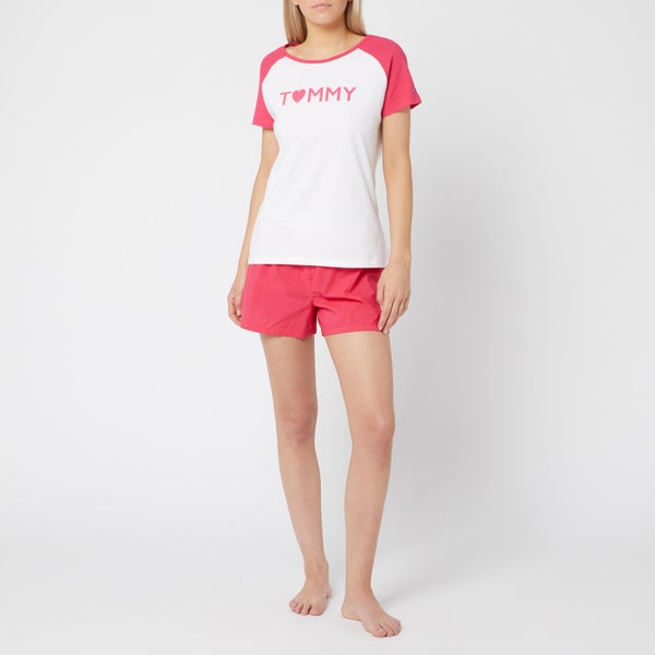 Tommy Hilfiger Women's Pyjama Valentine's Set - Pink