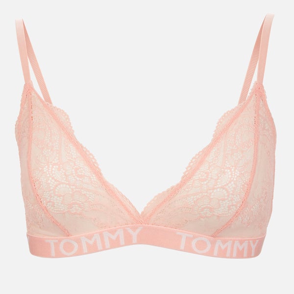 Tommy Hilfiger Women's Triangle Bra - Pink