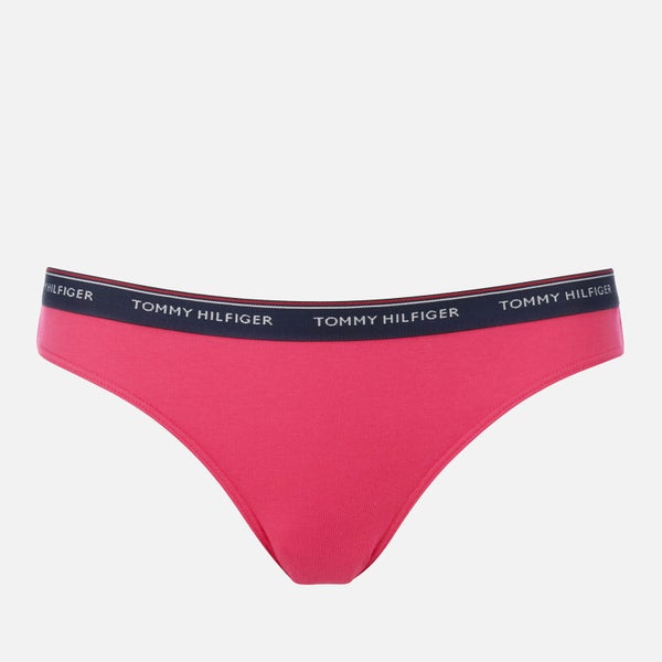 Tommy Hilfiger Women's 3 Pack Love Panties - Pink