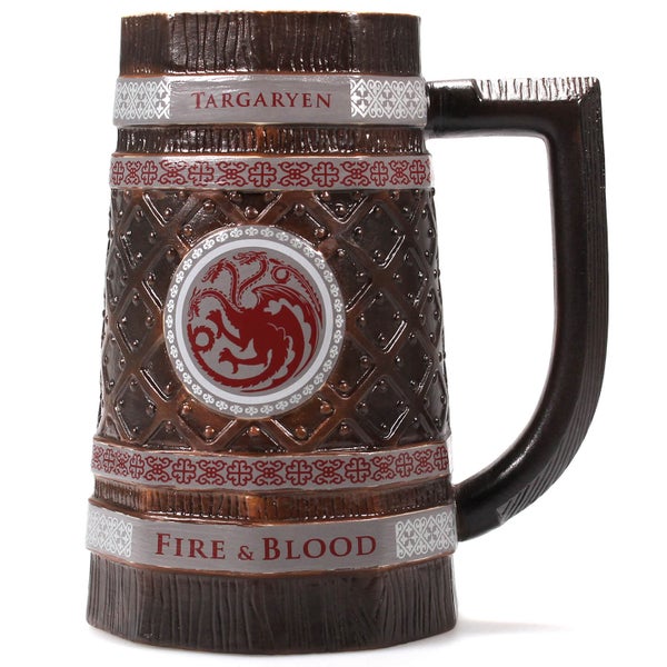 Game of Thrones-bierpul met reliëf - Targaryen