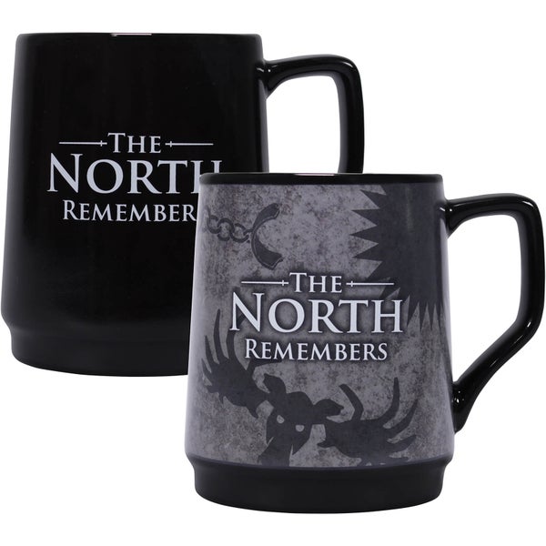 Game of Thrones Tasse mit Thermo-Effekt - The North Remembers