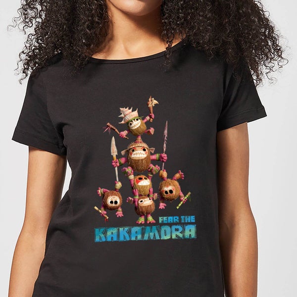 Moana Fear The Kakamora Women's T-Shirt - Black