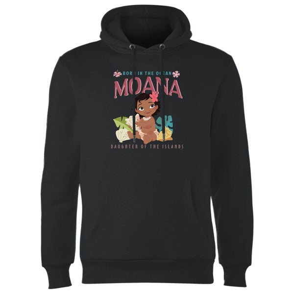 Moana Born In The Ocean Hoodie - Zwart