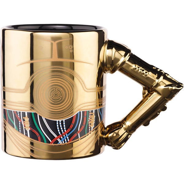 Meta Merch Star Wars C-3PO Tasse mit Henkel in Armform