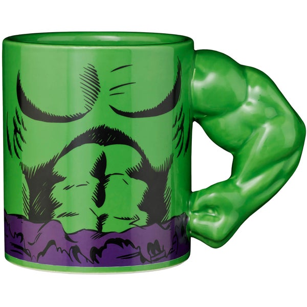 Meta Merch Marvel Incredible Hulk Arm Mug