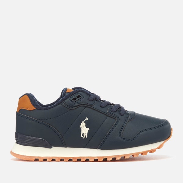 Polo Ralph Lauren Kids' Oryon Runner Style Trainers - Navy
