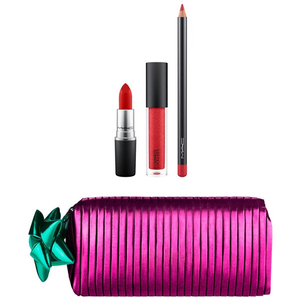 MAC Shiny Pretty Things Goody Bag - Red Lips (Worth £47)