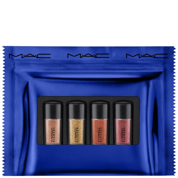 MAC Shiny Pretty Things Party Favours Mini Glitter & Pigments - Gold (Worth £40)