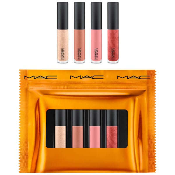 MAC Shiny Pretty Things Party Favours Mini Lip Glosses - Nude (Worth £40)
